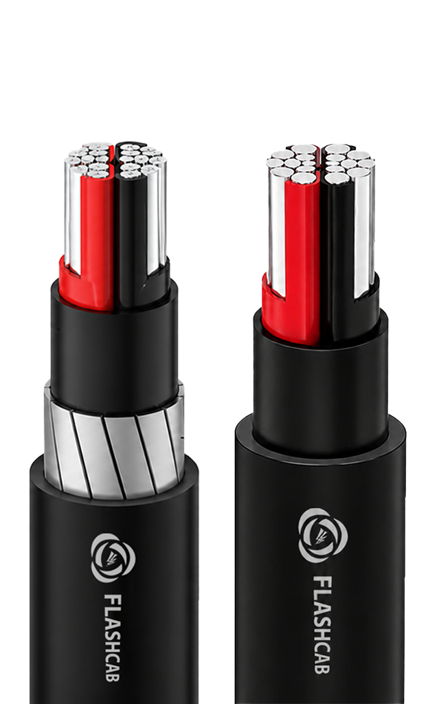 Two Core Armoured and Unarmoured (Aluminum)